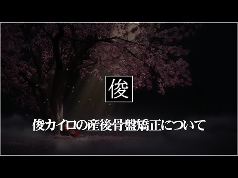 【産後骨盤矯正】吹田市千里丘のトシオとイクミの俊カイロ